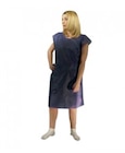 Exam Gown 40.5 in x 52" Prpl One Size Spunbonded Polypropylene Disposable 50/CA