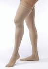 Opaque Compression Stocking Thigh High Large Natural