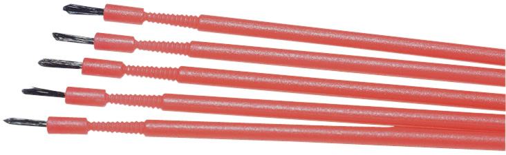 HS Brush Bendable Red 100pk