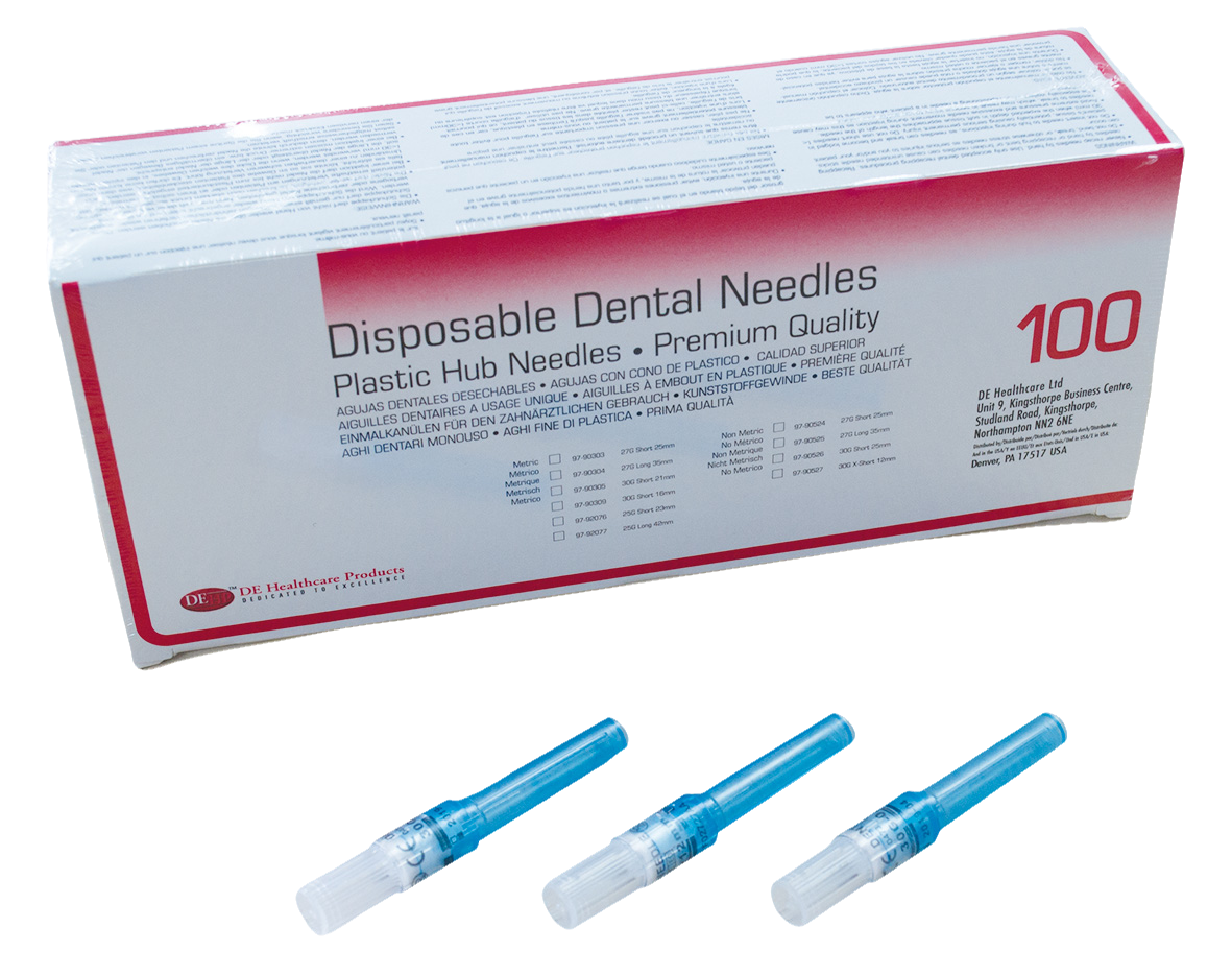 DEHP Needles Plastic Hub Disposable 30G Extra Short 100pk
