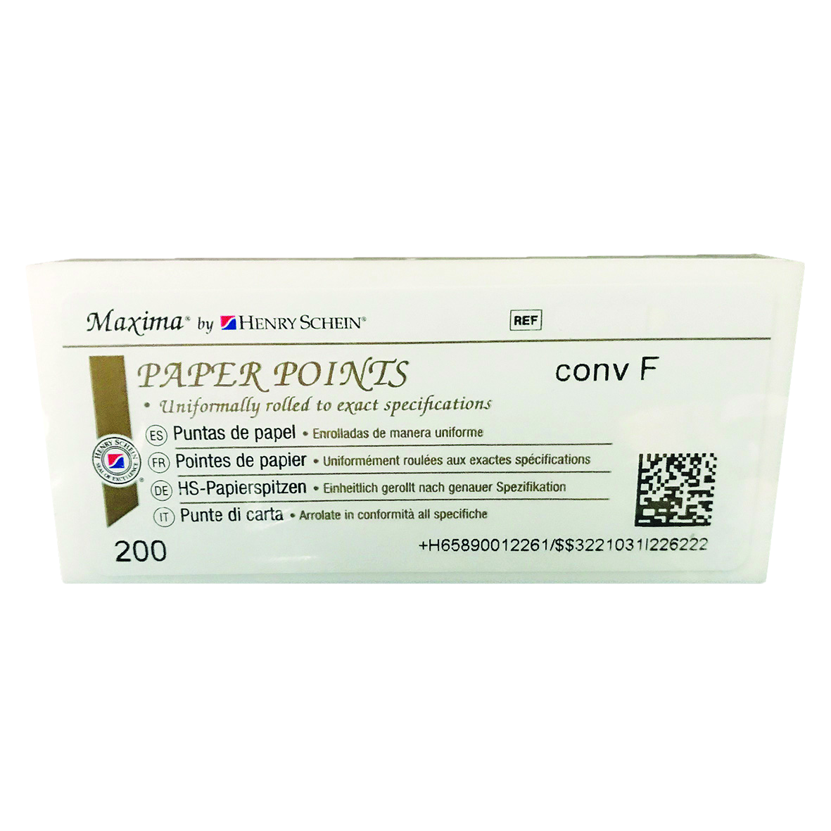 HS Maxima Paper Points XFine 200pk