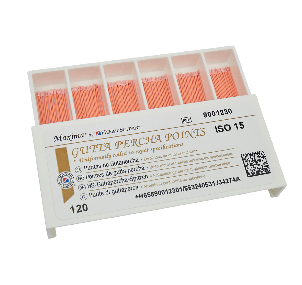 HS Maxima Gutta Percha Points 15 120pk