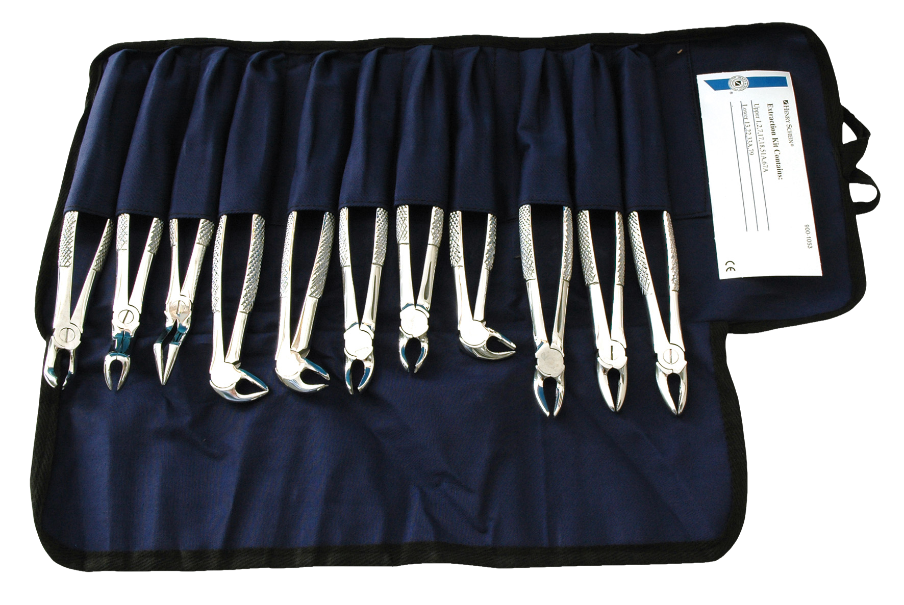 HS Forceps Extraction Kit Upper and Lower