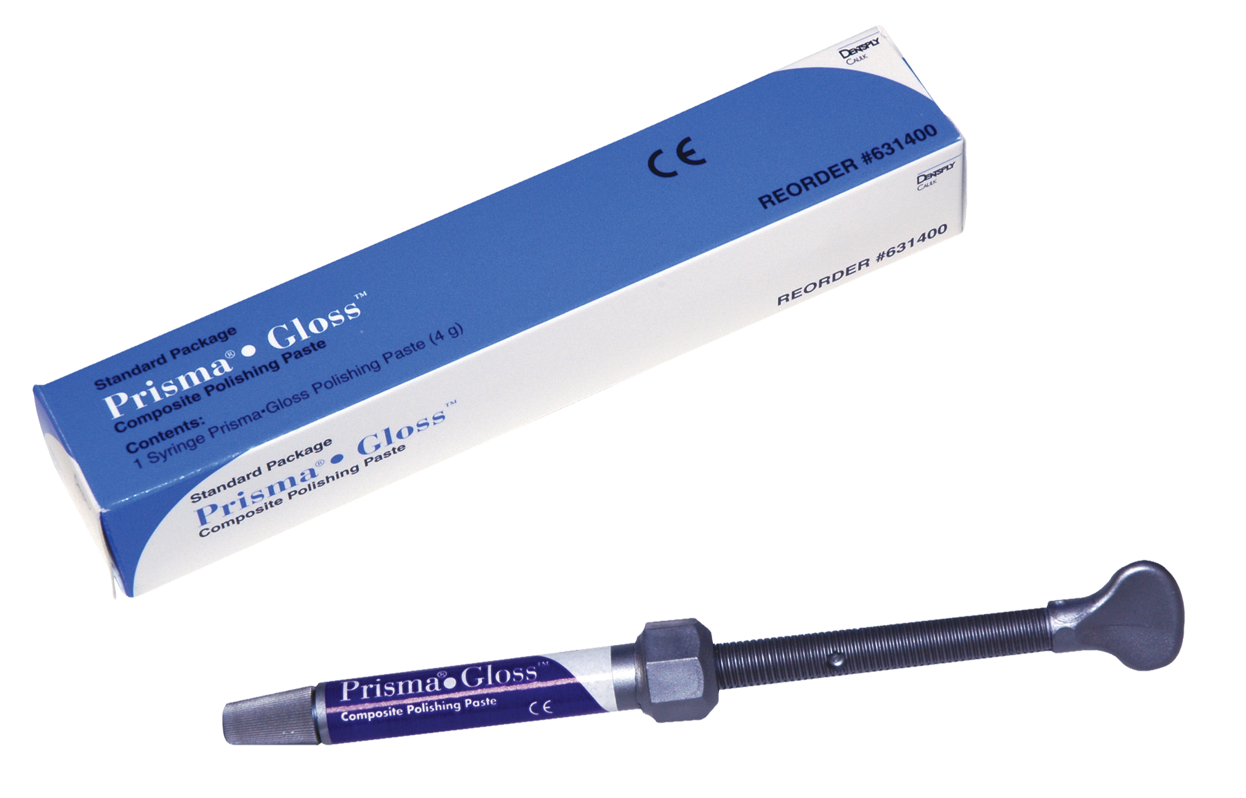 Dentsply Prisma-Gloss Fine Grit Composite Polishing Paste – 4g Syringe – 631400