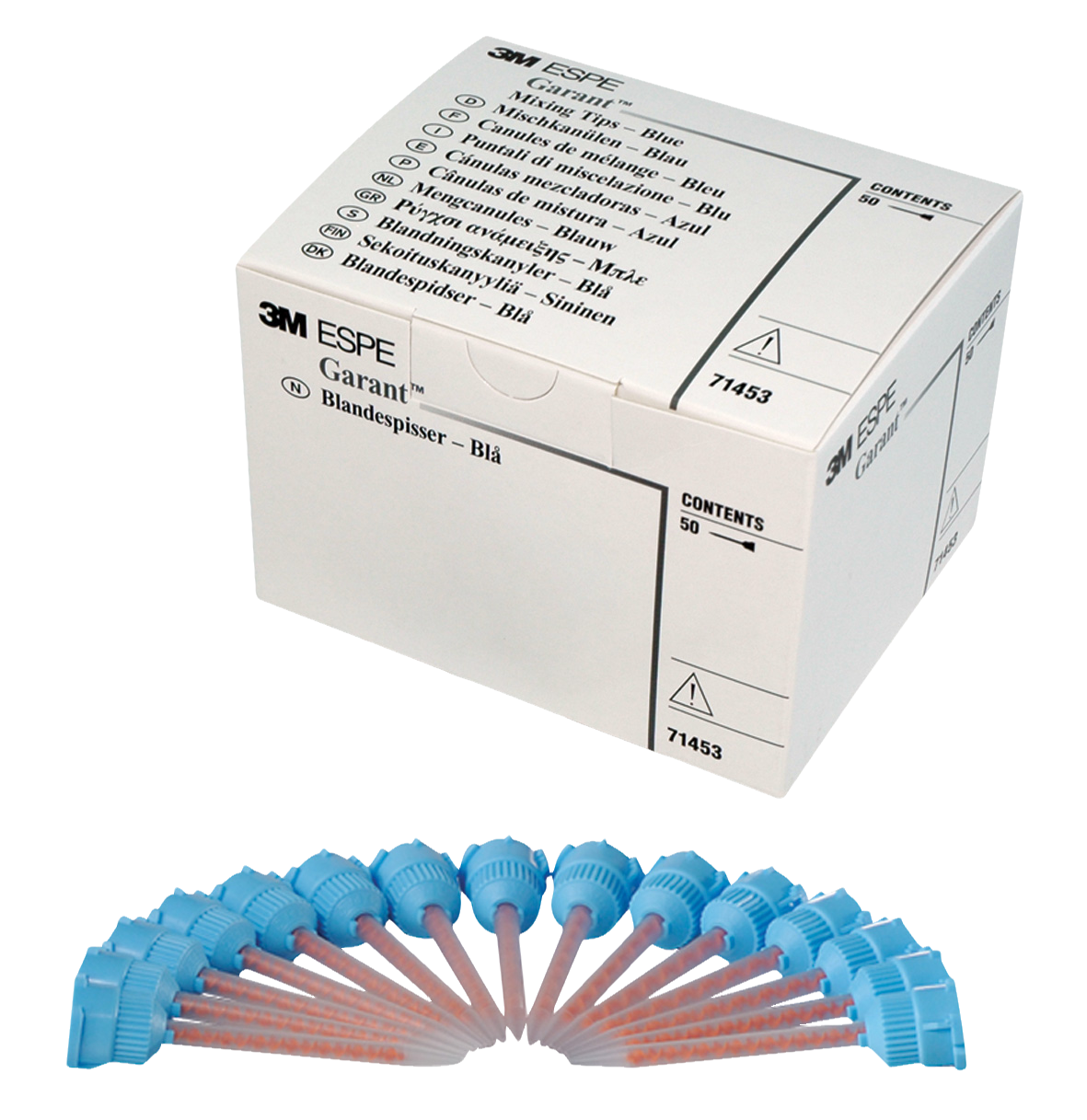 Protemp 3 Garant Mixing Tips Blue 50pk