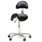 Vita comfort met rugleuning - zwart, 46-64cm