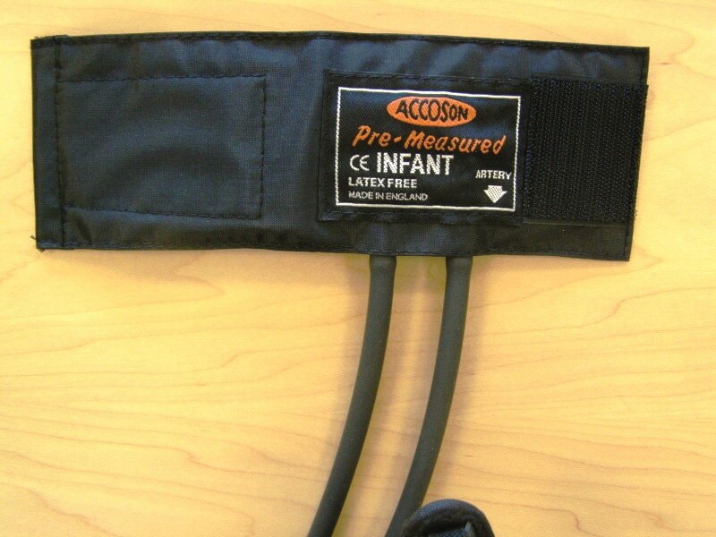 Velcro Cuff Double Tube Infant 4 x 2