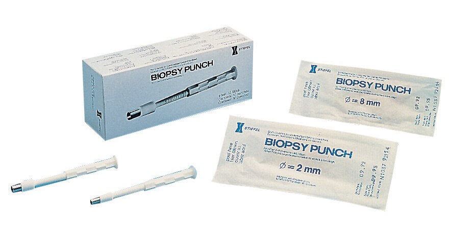 Disposable Biopsy Punch 2mm 10pk