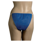 One-Dees Bikini Panty Blue One Size Disposable 100/Ca