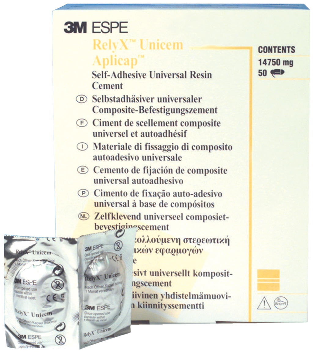 Solventum RelyX Unicem Aplicap A3 Opaque 50pk 205634 - Henry Schein - UK