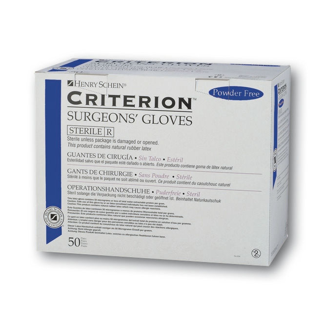 Criterion Surgeons Gloves Steriel - poedervrij - 5,5