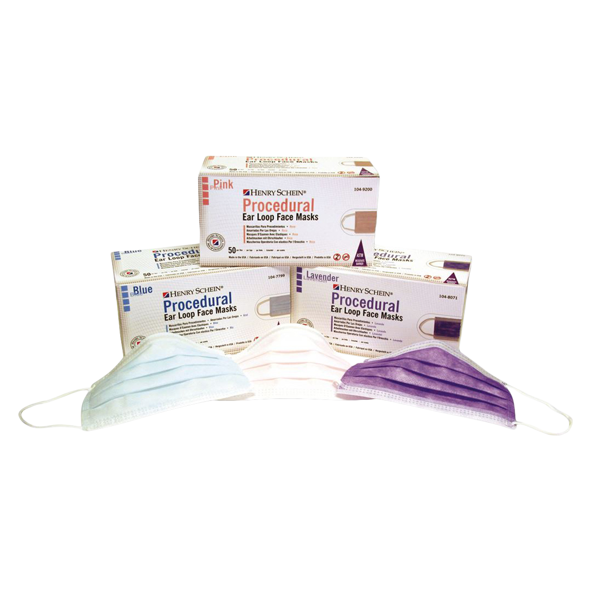 Criterion Mask ASTM Level 2 Blue Adult 50/Bx