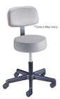 Value Plus Exam Stool Black 250lb Capacity