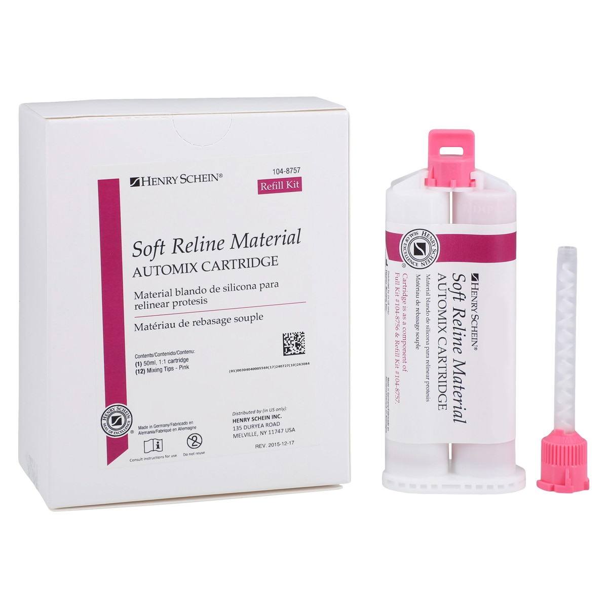 Soft Reline Material Automix Ea