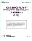 Gengraf Capsules 25mg Bottle 30/Bottle