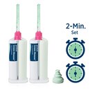 Green-Mousse Bite Registration (120 sec) - 2x 50 ml en 6 mengtips