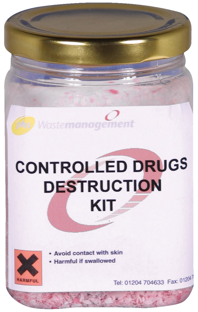 Cd Distruction Kit Controlled Drugs Destruction Kit 250ml