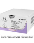 Coated Vicryl Plus Suture 3-0 1x54" TCS/PG910 Brd FSL/CT Undyd 36/Bx