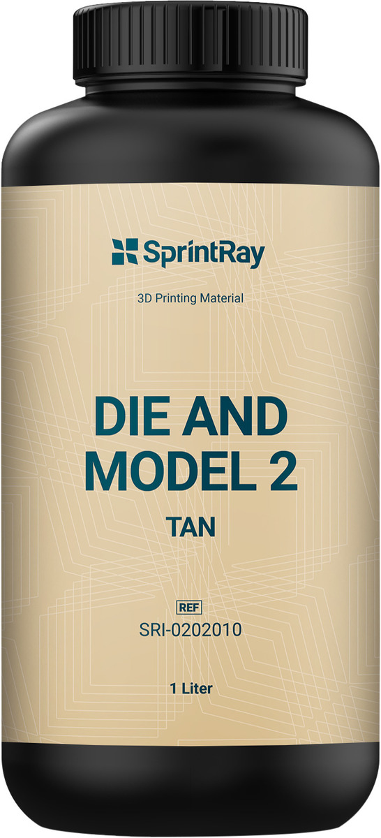 SprintRay Die + Model 2 Resin - Tan