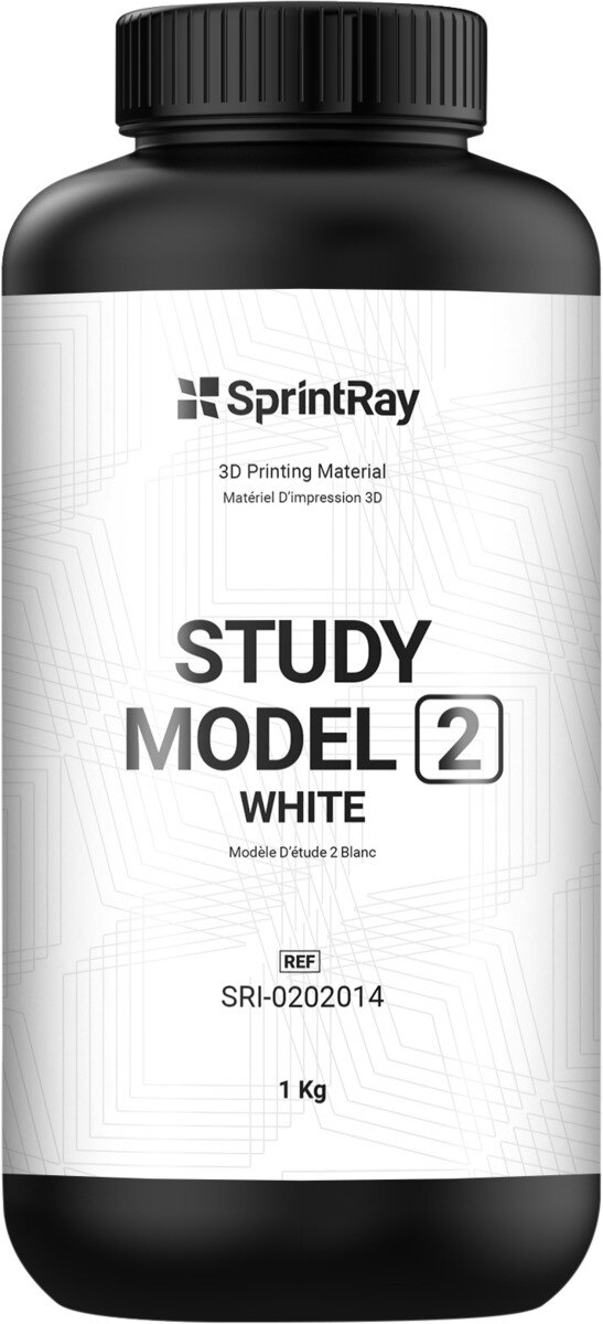 SprintRay Study Model White 2 - Fles, 1 liter