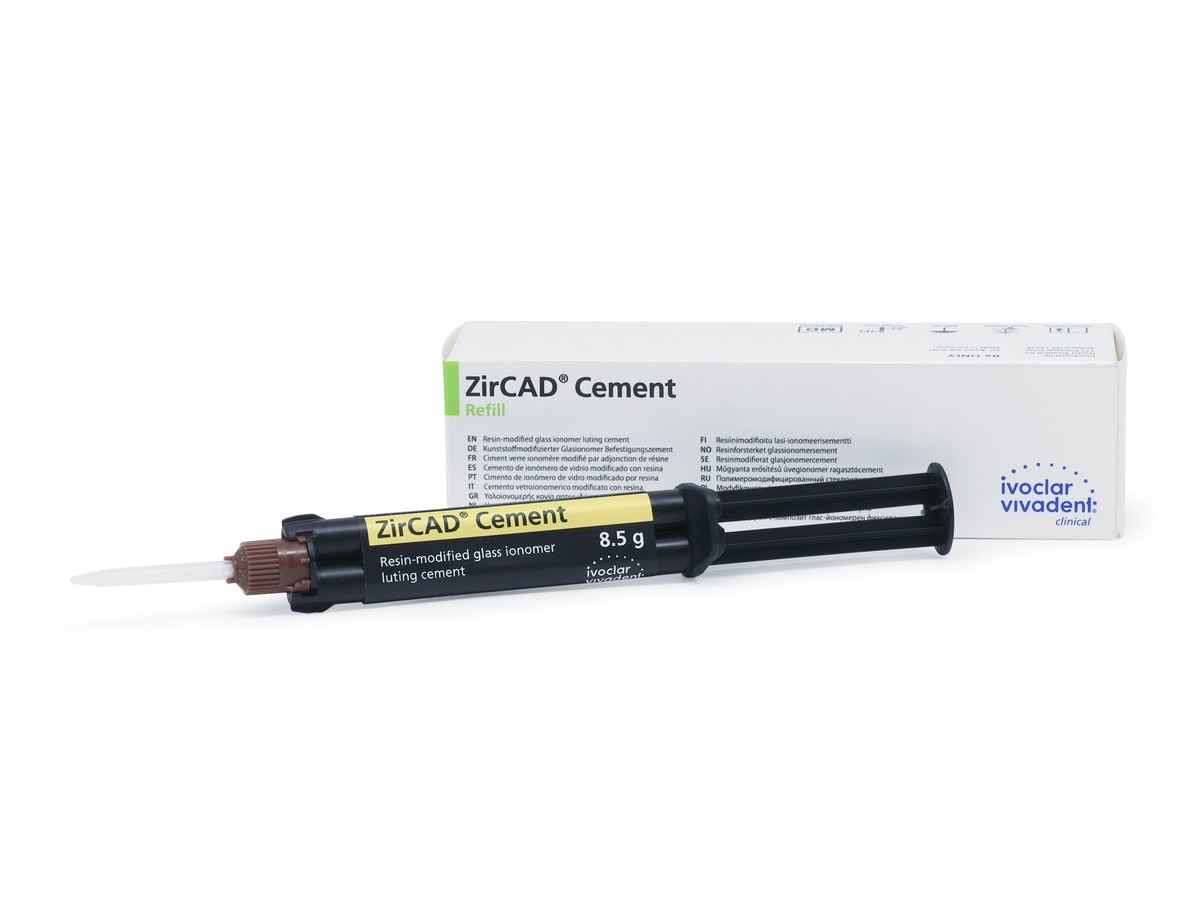 ZirCad Cement - Automix spuit 8,5 g en 10 mengtips