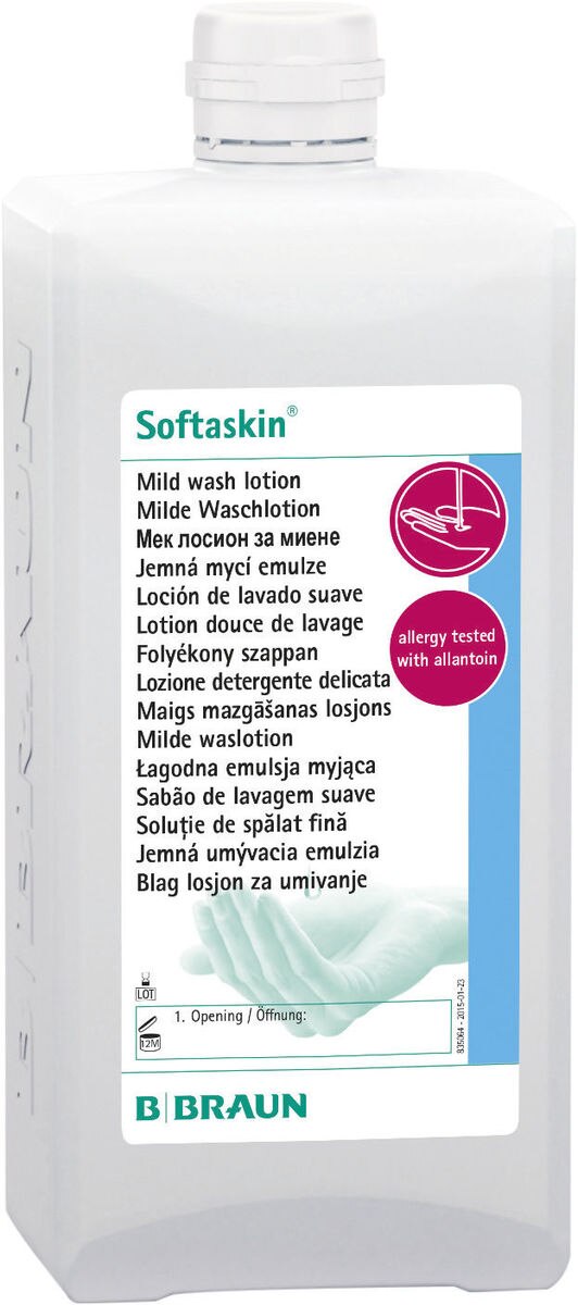 Softaskin waslotion - 1000 ml fles, per stuk