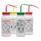 Solvent-Vented Wash Bottle LDPE Translucent 500mL 3/Pk