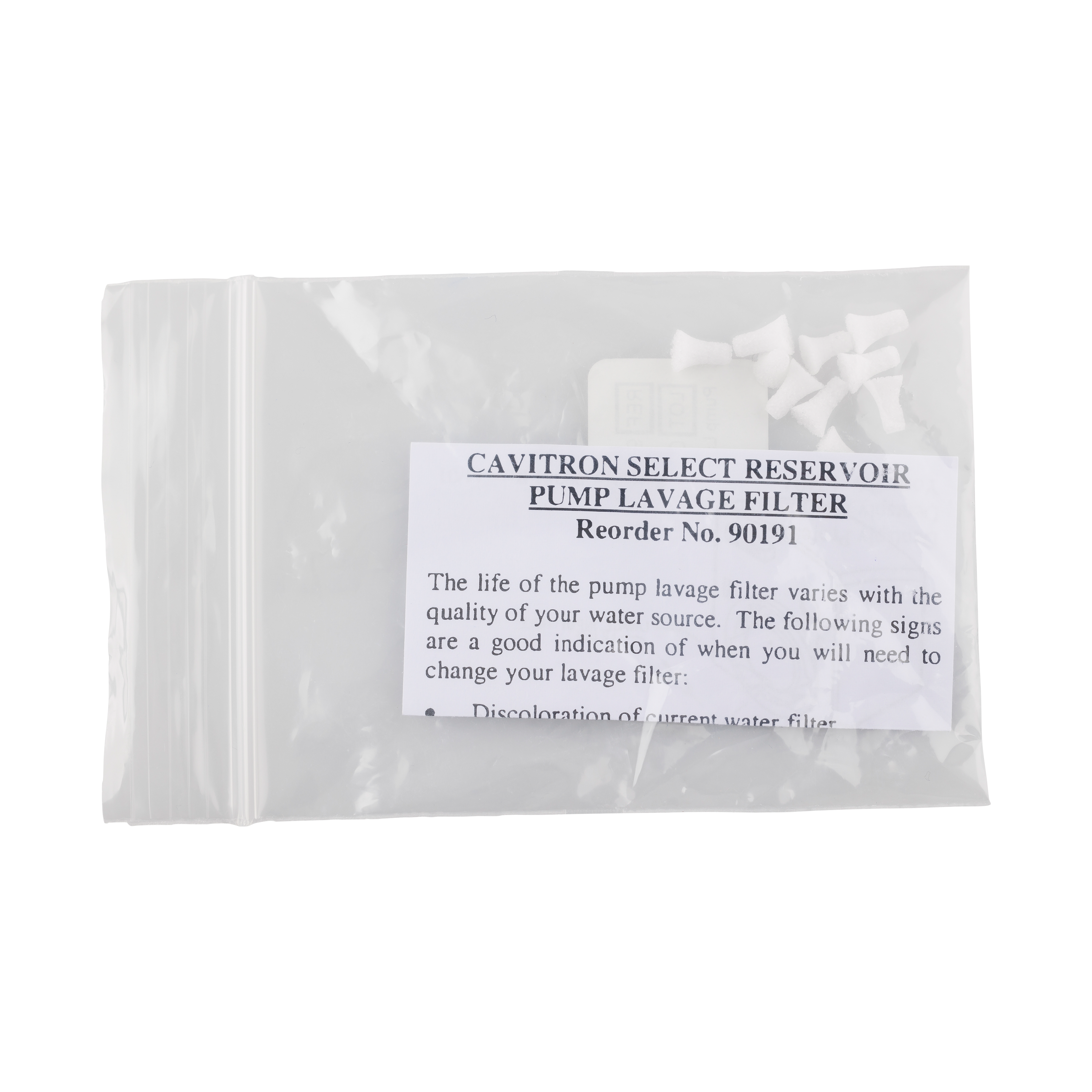 Filter Lavage Pump Cavi 10/pk