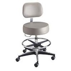 Century Series Exam Stool Black 250lb Capacity