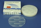 Erkoflex Bleach transparant met isoleerfolie, rond Ø 120 mm - Dikte 1 mm, 100 stuks