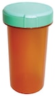 Medicine Vial Plastic 13 Dram Amber/Green Reusable 250/Ca