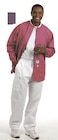 Warm-Up Jacket 2 Pockets Long Raglan Sleeves 2X Large Plum Unisex Ea