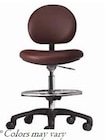 Millennium Series Laboratory Stool Black 250lb Capacity