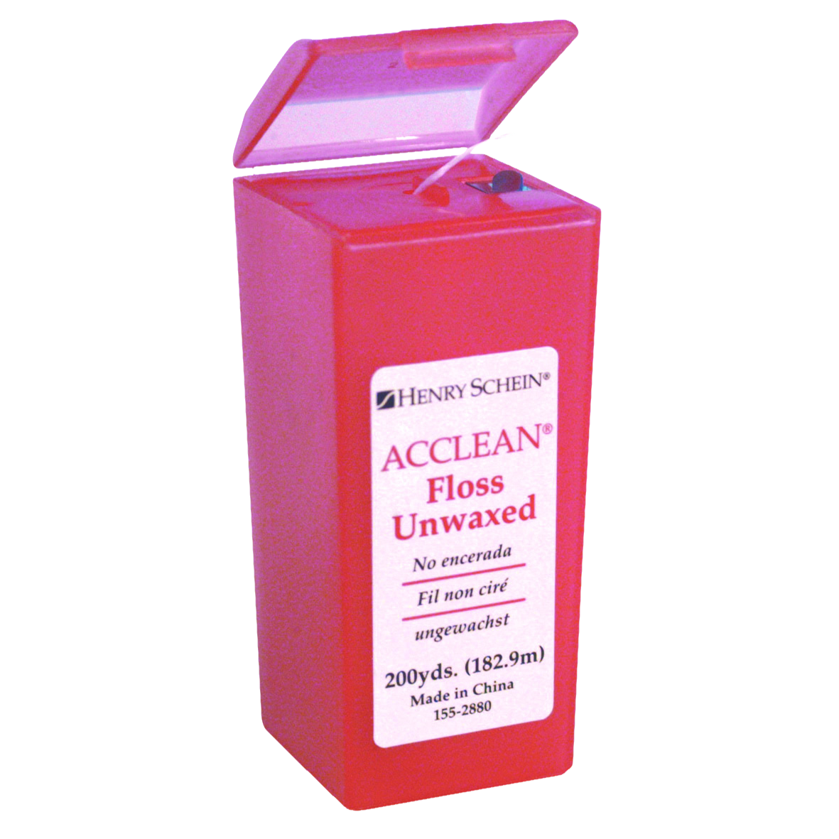 ACCLEAN Dental Floss Unwaxed 200yd
