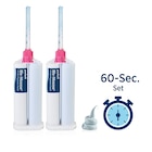 Blu-Mousse Bite Registration 60 (60 sec) - 2x 50 ml en 6 mengtips