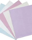 Headrest Cover 10 in x 13 in Tissue / Poly Lavender Disposable 500/Ca