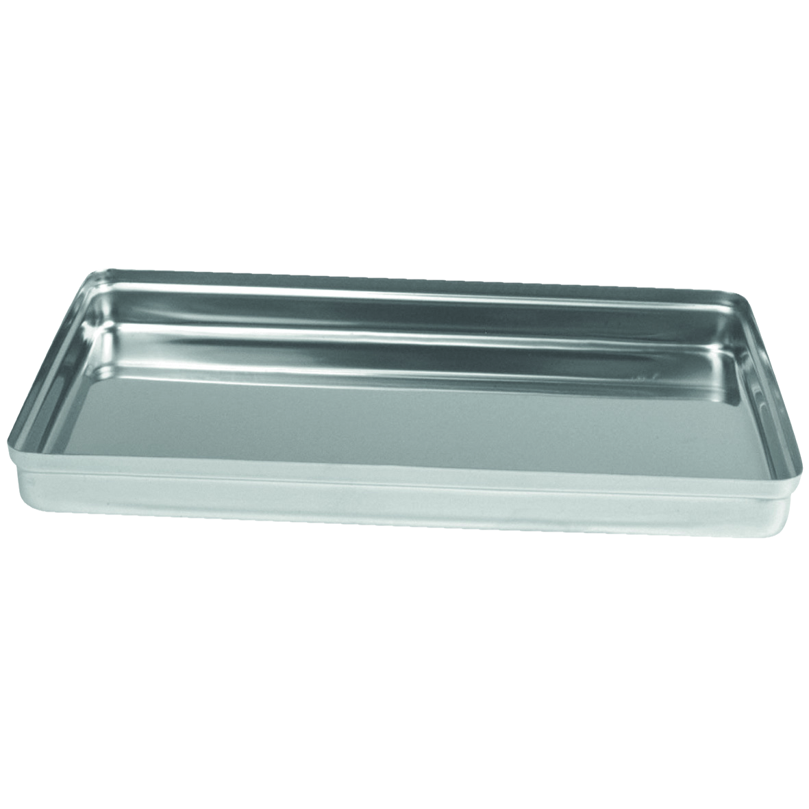 HS Instrument Tray Stainless Steel Solid Lid 18 x 28cm