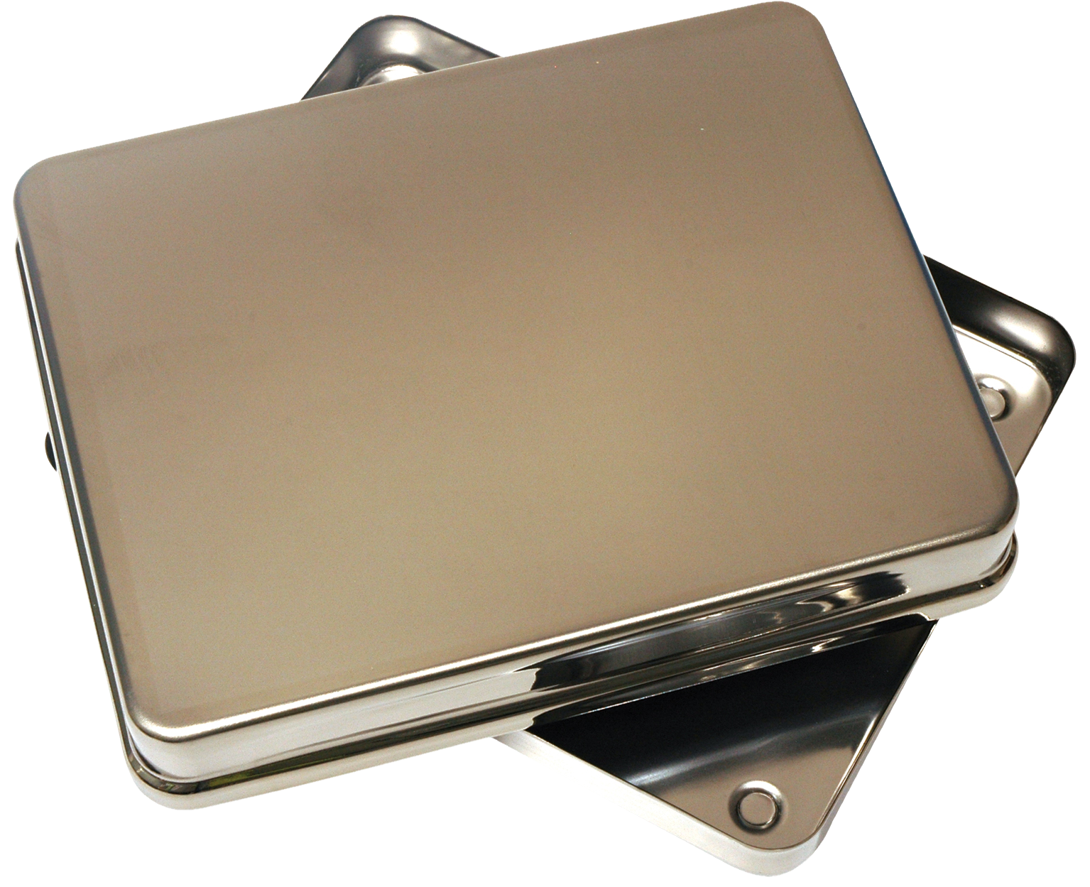 HS Instrument Tray Stainless Steel Solid Base 14 x 18cm