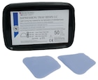 HS Impression Tray Resin LC Upper Blue 50pk