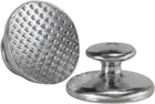 Lingual Metal Button - CIB-00-01, Flat