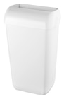 Plastiqline afvalbak 43 liter open - wit, per stuk