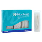 Microbrush Plus Bendable Micro Applicator Super Fine White 400/Pk