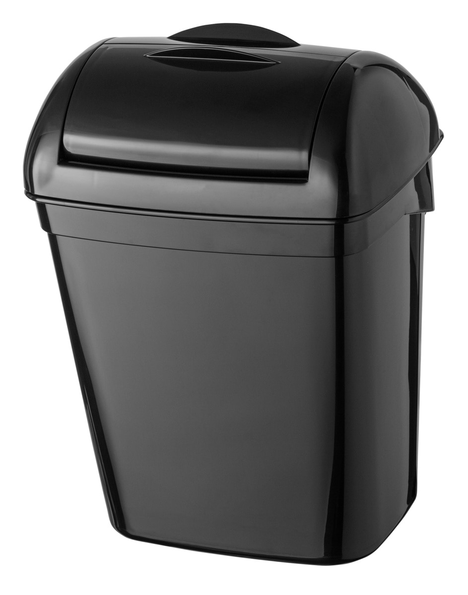 Plastiqline hygienebak 8 liter - zwart, per stuk