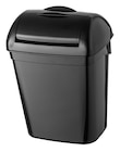 Plastiqline hygienebak 8 liter - zwart, per stuk
