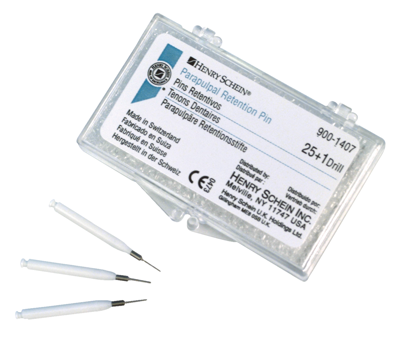 HS Dentipin Retention Pin Titanium 0.6mm Intro