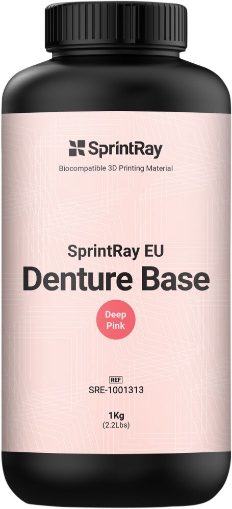 SprintRay Denture Base - Deep Pink