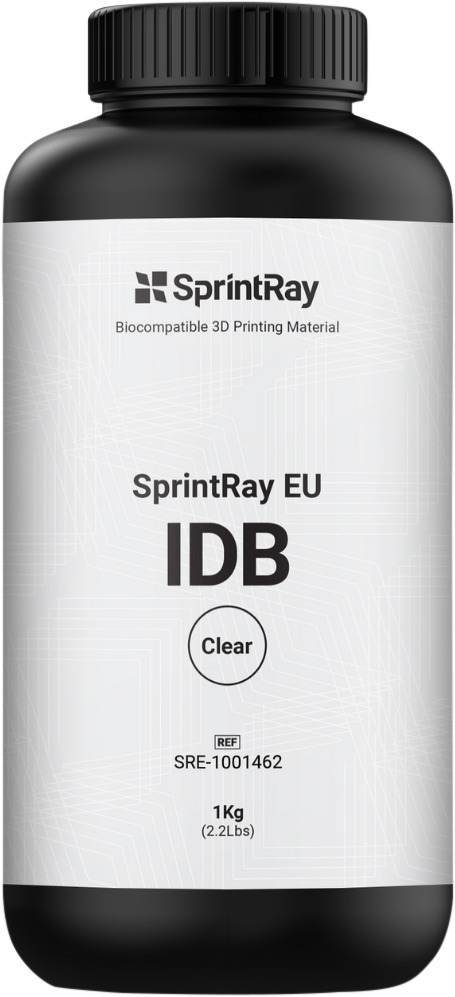 SprintRay IDB - Transparant, 1 Liter
