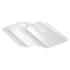 Bracket Tray Cover 8.5 in x 12.25 in White Poly Coated Disposable 2000/Ca