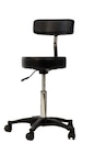 Vena Comfort tabouret - zwart 46 - 64cm