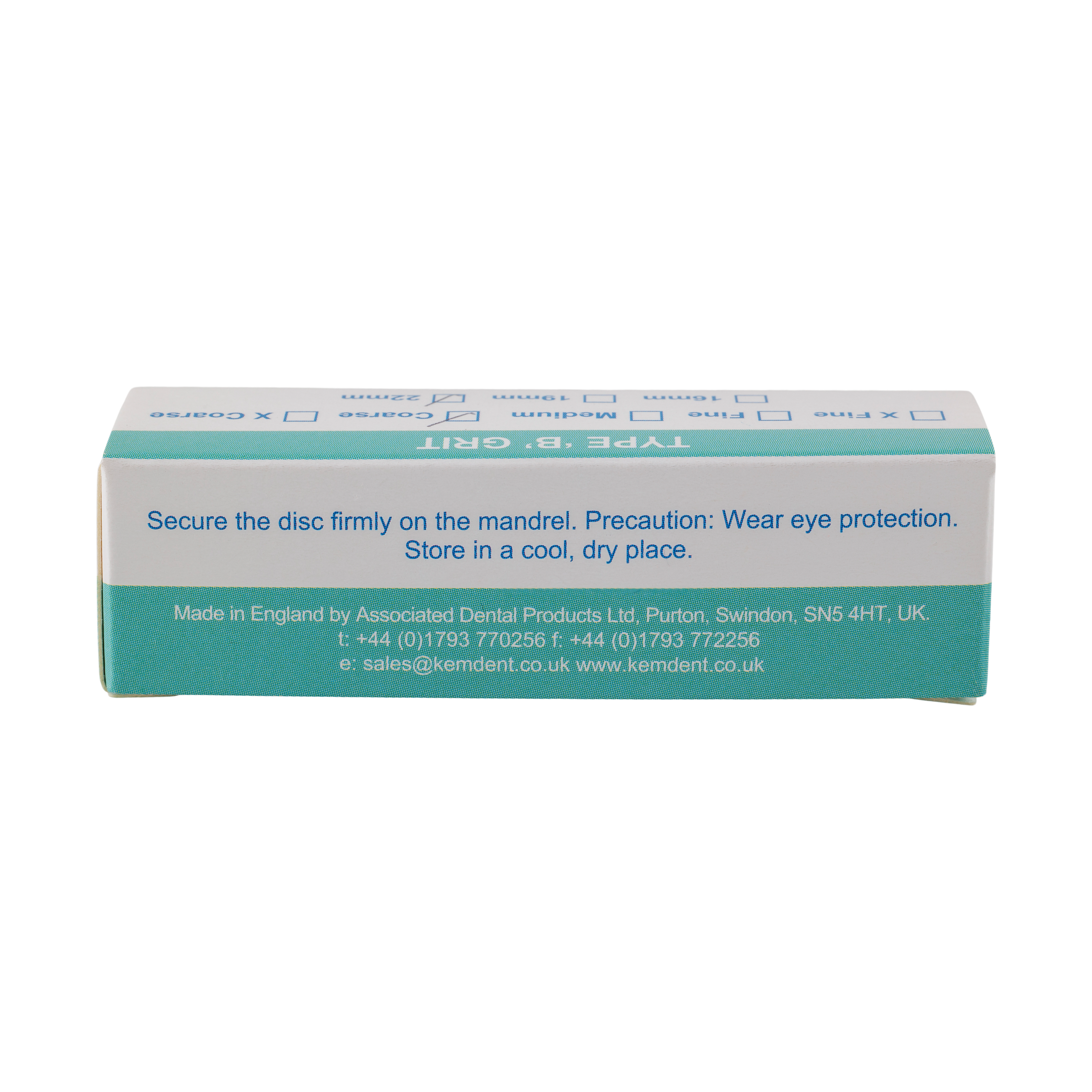 Associated Dental Products Kemdent Disc B Metal Centre 7 8